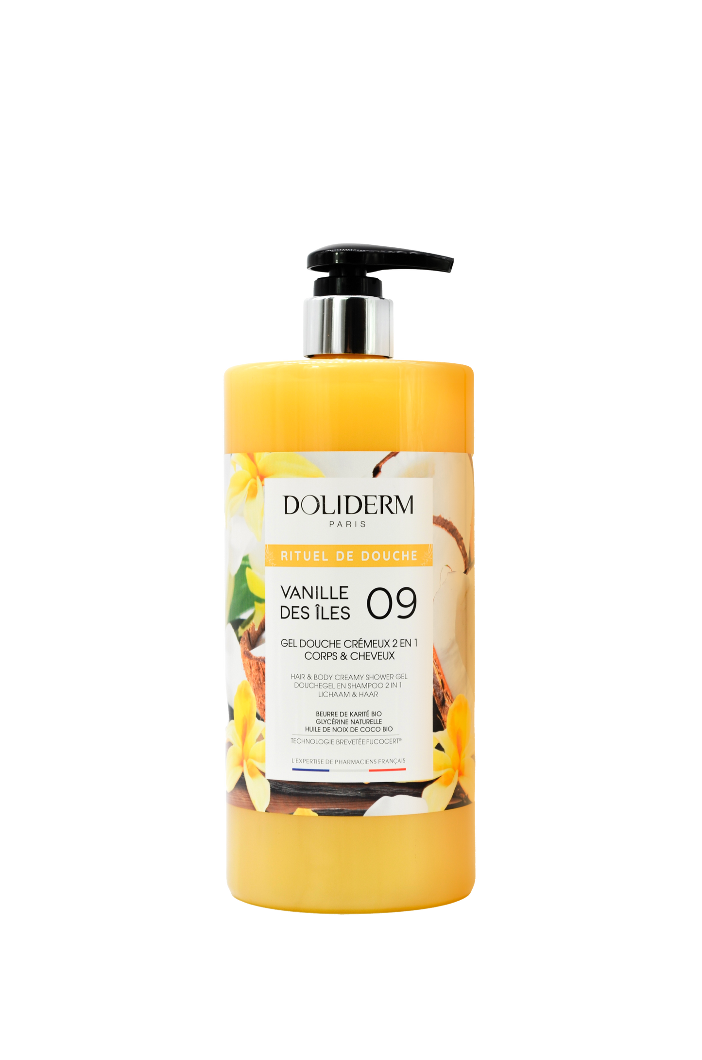 Gel douche crémeux Vanille des Iles 09