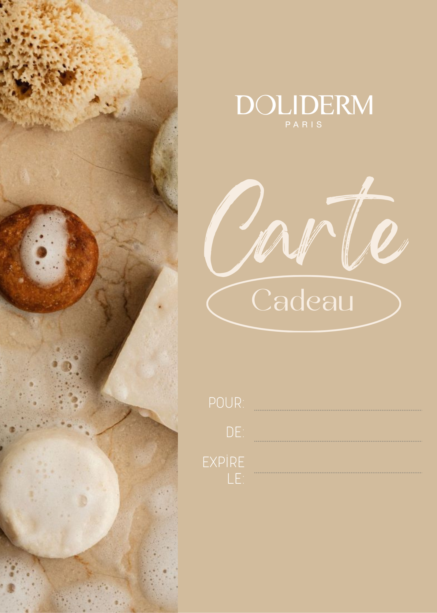 Doliderm Paris Gift Card