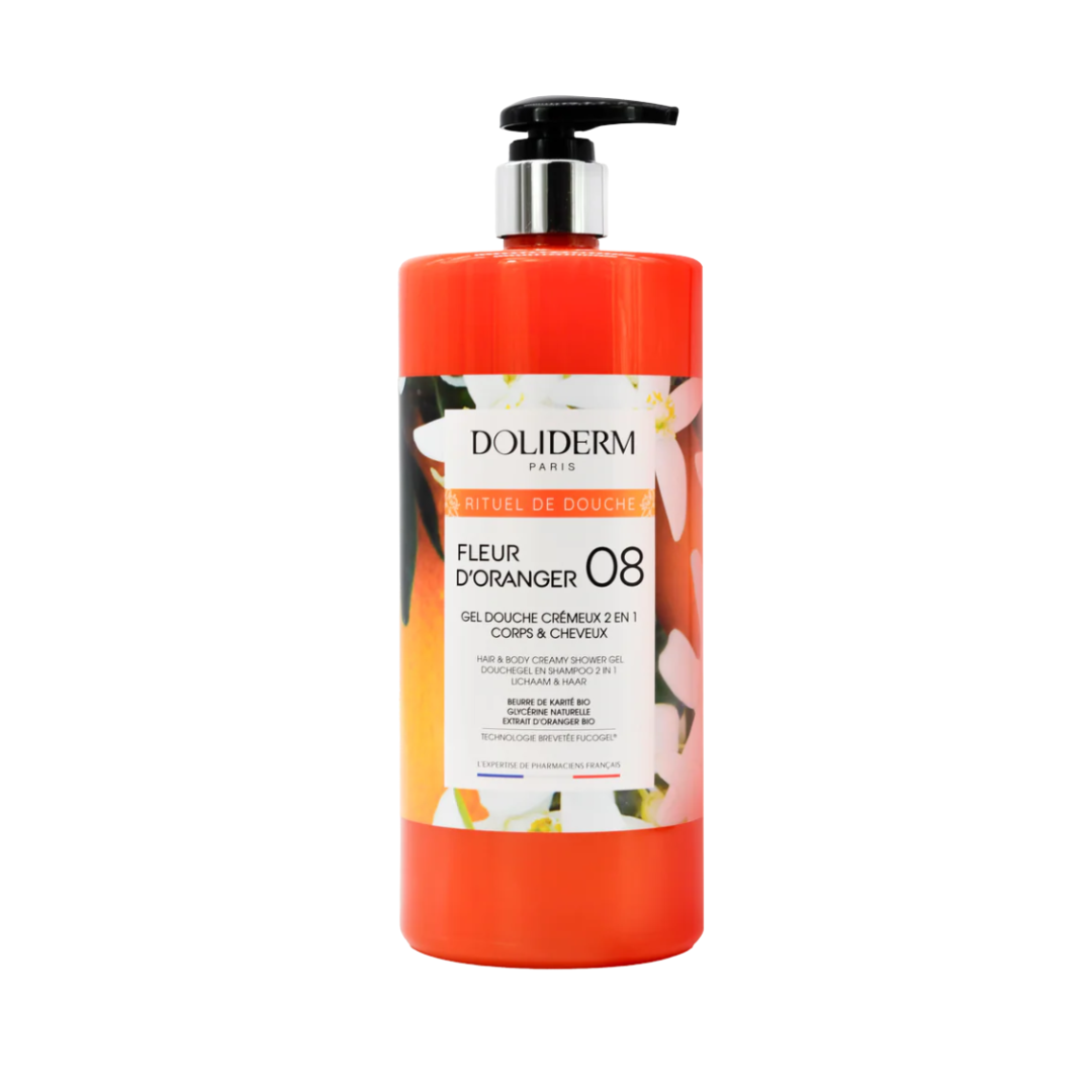 Creamy orange blossom shower gel 08
