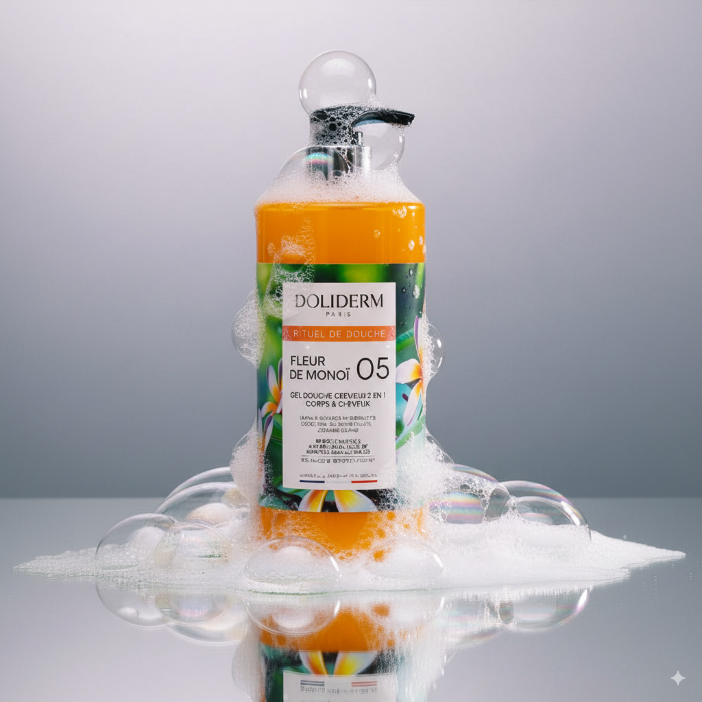 Gel douche crémeux Fleur de Monoï 05
