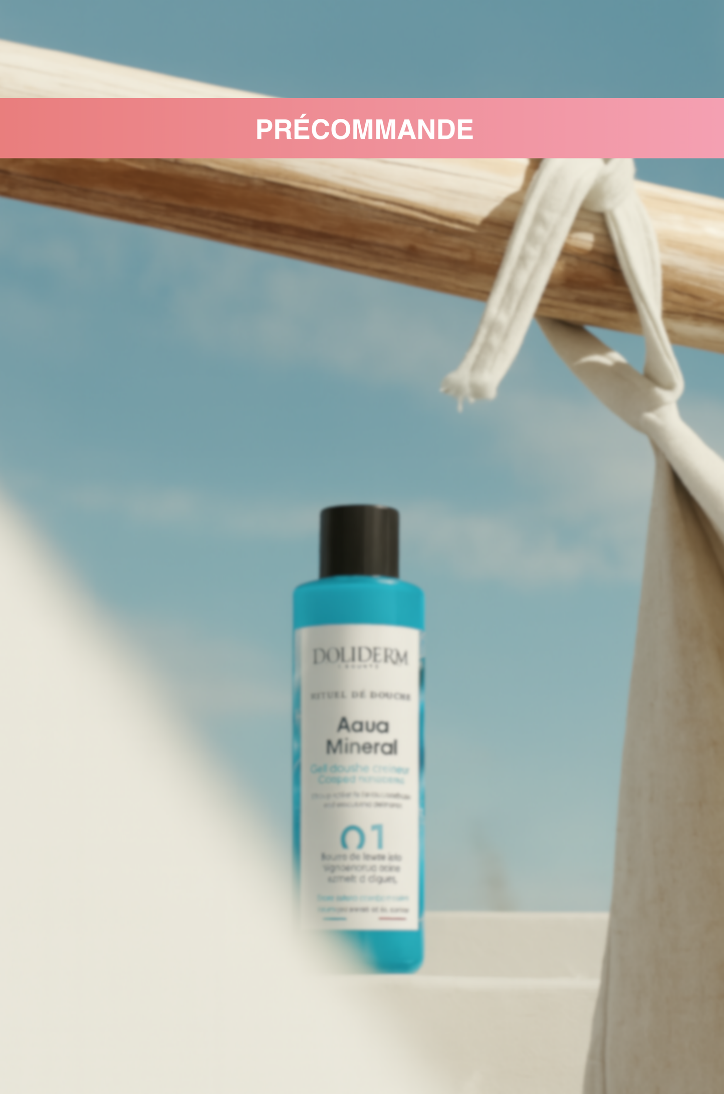 Gel douche crémeux Aqua Mineral 01 100ml