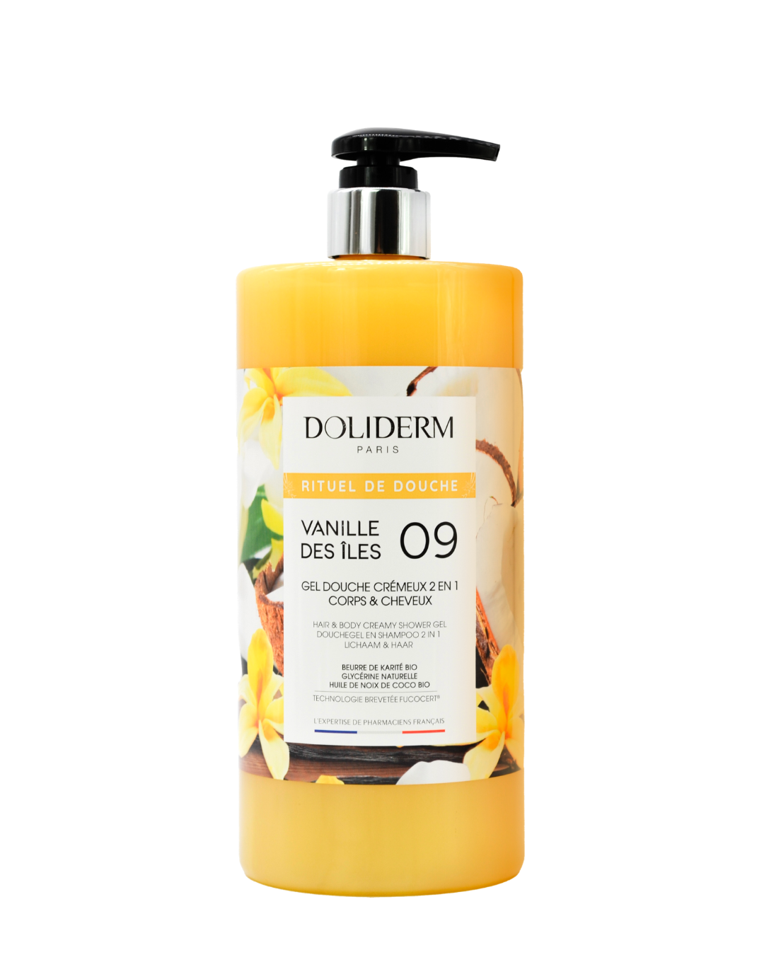 Coconut Vanilla Island Creamy Shower Gel 09